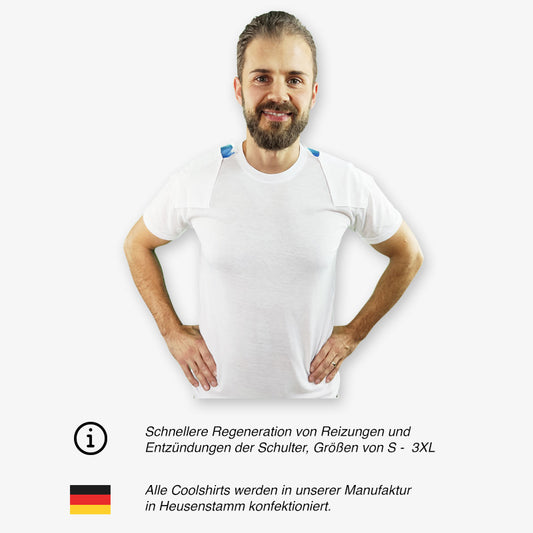 Coolshirt Komplettpaket inkl. 5x Coolpack von AktiFlex (Bei Entzündungen und Reizungen in der Schulter)