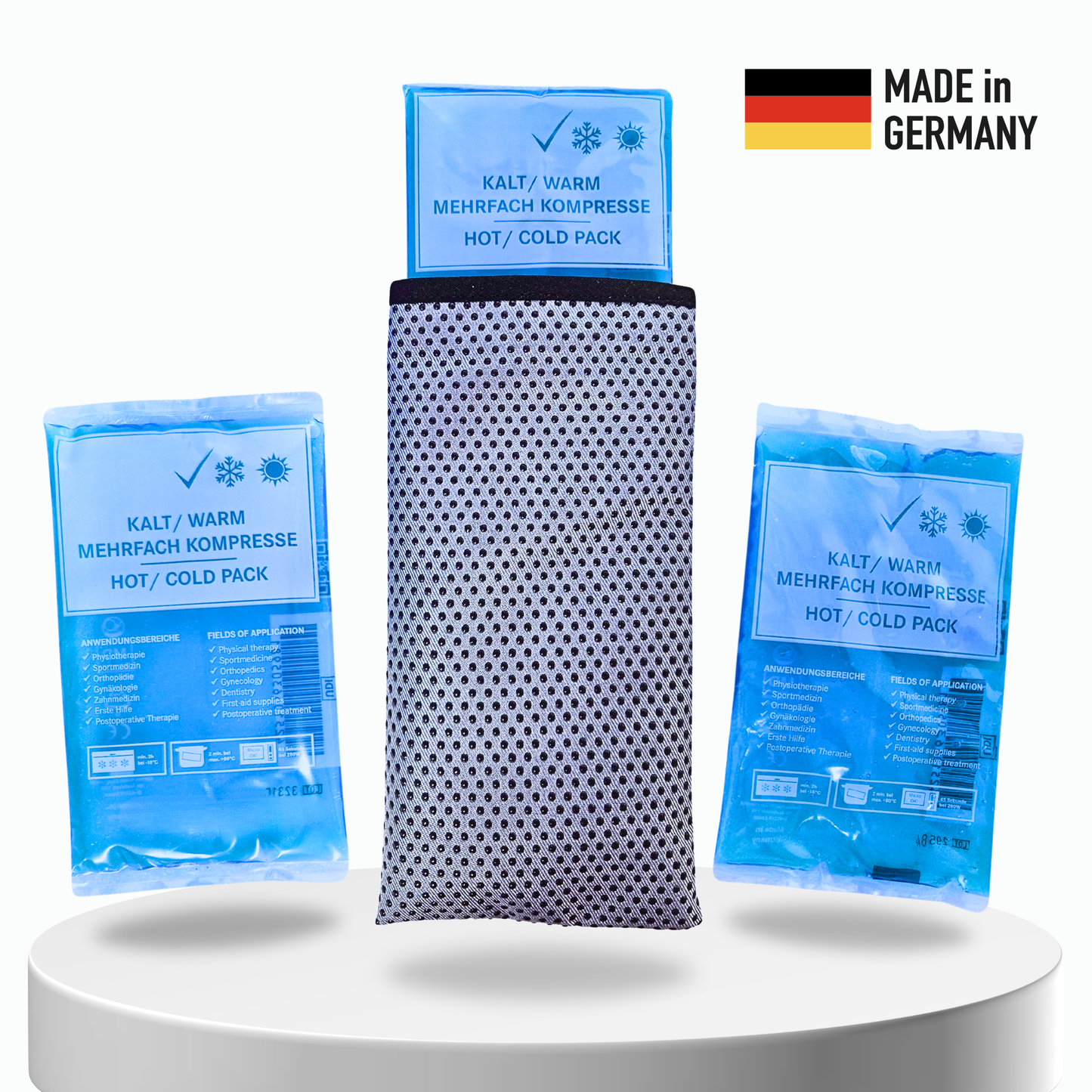 FIXURA PAD® inkl 3x Coolpack Für gezielte Kühlung bei Schulterschmerzen